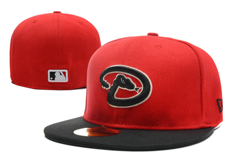 Arizona Diamondbacks Red Fitted Hat LX 0701